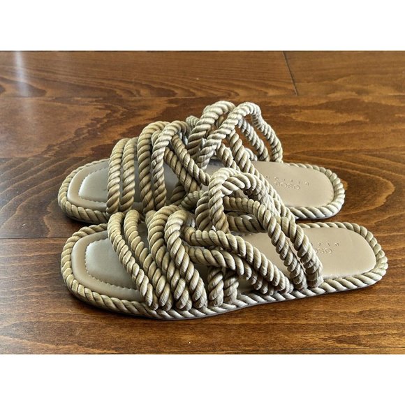 ASOS Tan Rope Sandals - Picture 2 of 5